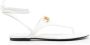 Valentino Garavani Sandalen V-Logo Chain Thong Flat Sandal in wit - Thumbnail 1