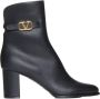 Valentino VLogo Signature leren laarzen - Thumbnail 1