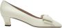 Valentino Witte Bowow Middelhoge Hak Pumps - Thumbnail 1