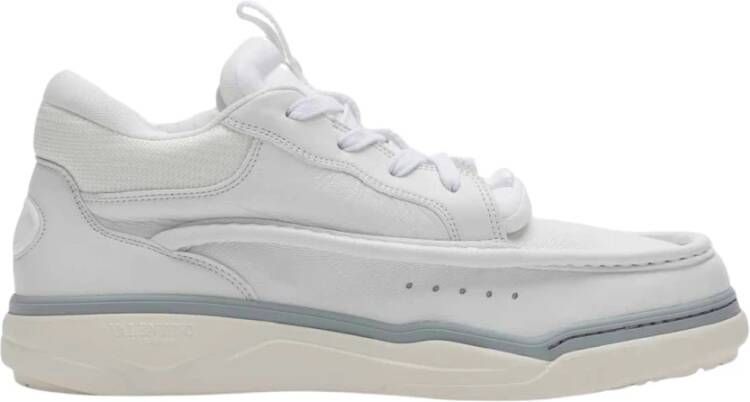 Valentino Witte Hybride Lage Sneakers