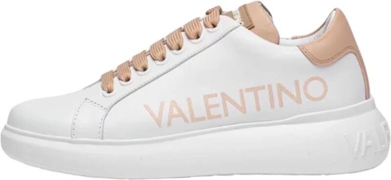 Valentino Witte Sneakers met Rivet Applicaties