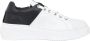 Valentino Leren Sneaker Wit Zwart Dames White Dames - Thumbnail 3
