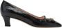 Valentino Zwarte Bowow Mid Hiel Pumps - Thumbnail 1