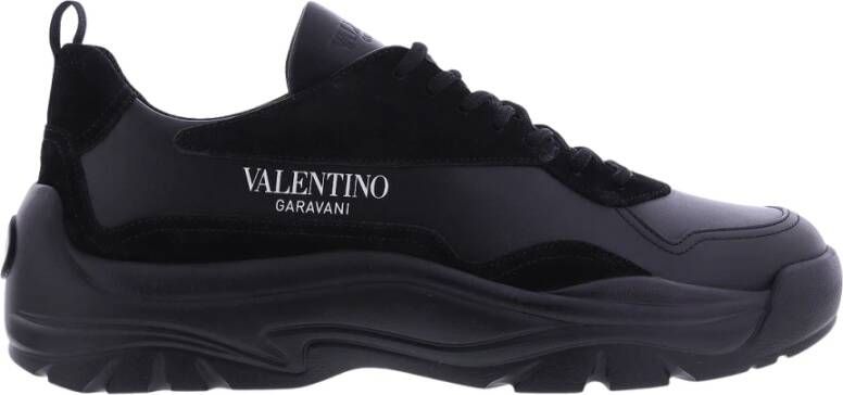 Valentino Garavani Klassieke Sneakers voor Heren Zwart Heren