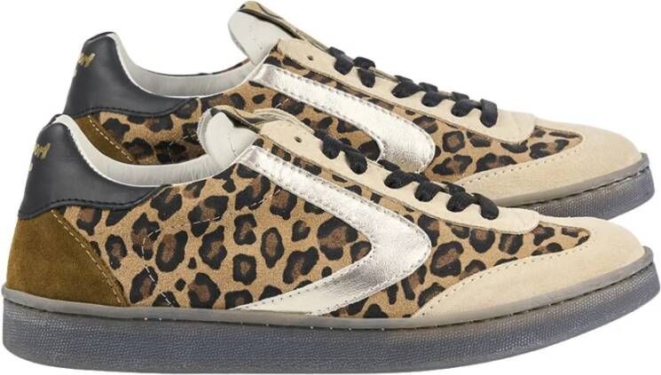 Valsport 1920 Animalier Gold Sneakers