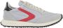 Valsport 1920 Blauw en grijs sneakers met suède - Thumbnail 1