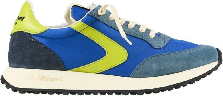 Valsport 1920 Blauw Geel Sneaker Start Ripstop Heritage