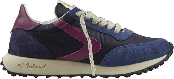 Valsport 1920 Blauwe Start Heritage Sneakers Handgemaakt in Italië Multicolor Heren
