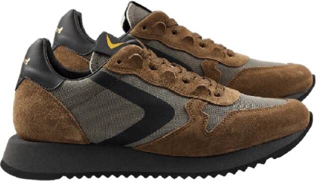 Valsport 1920 Cordura Sneakers Bruin Lichtgewicht Handgemaakt Multicolor Heren