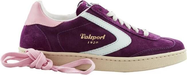 Valsport 1920 Fuxia Suede Sneakers Purple Dames