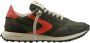 Valsport 1920 Handgemaakte Groene Lage Top Sneakers - Thumbnail 1