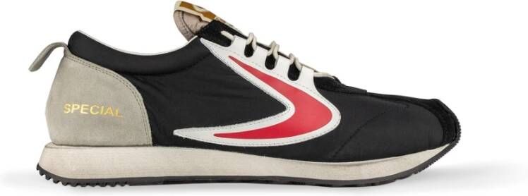 Valsport 1920 Handgemaakte Nylon Sneakers Zwart Mannen