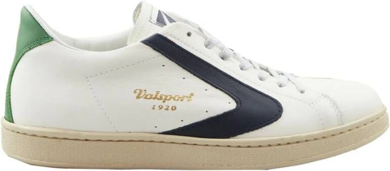 Valsport 1920 Handgemaakte Witte Leren Vintage Sneakers