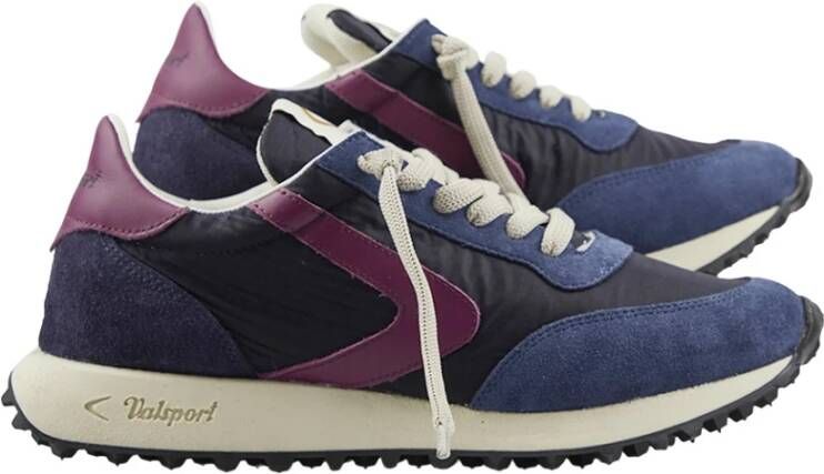 Valsport 1920 Blauwe Start Heritage Sneakers Handgemaakt in Italië Multicolor Heren