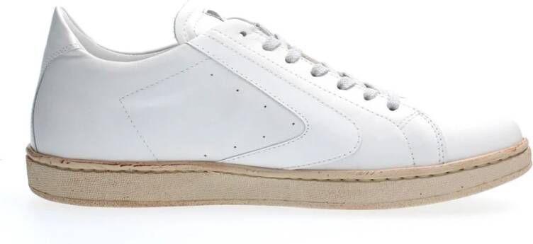 Valsport 1920 Italiaans Leren Witte Sneakers voor Mannen White Heren