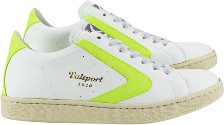 Valsport 1920 Klassiek Wit Appelgroen Sneakers