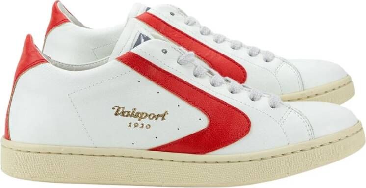 Valsport 1920 Klassiek Wit Rood Toernooi Schoenen