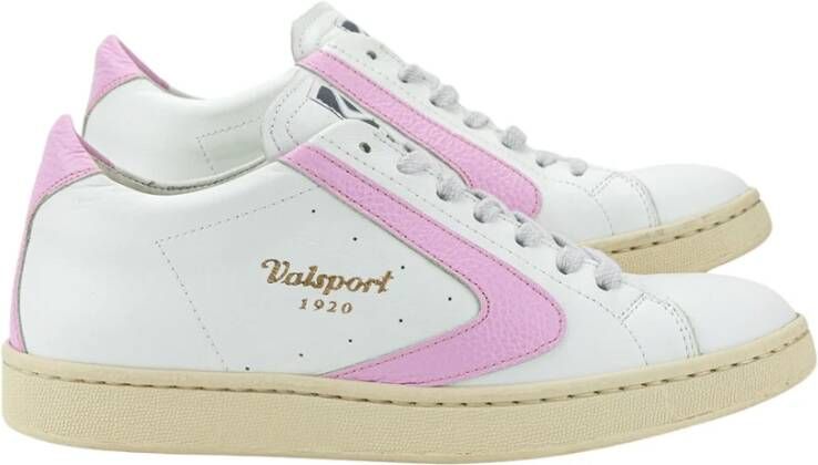 Valsport 1920 Klassiek Wit Roze Toernooi Schoenen