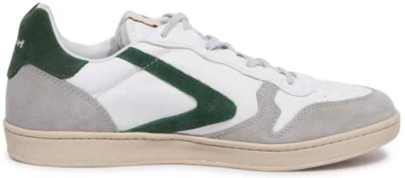 Valsport 1920 Groene leren en suède sneakers Multicolor Heren
