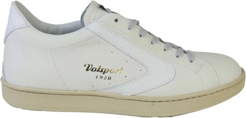 Valsport 1920 Premium Leren Sneakers met Iconisch Logo White Heren