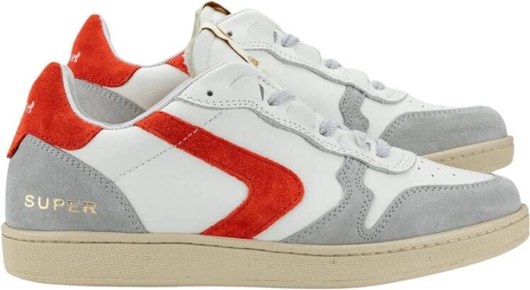 Valsport 1920 Rode Suède Leren Sneakers