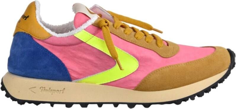 Valsport 1920 Roze Suede Vintage Sneakers Pink Heren