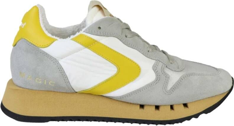 Valsport 1920 Sneaker Running Magic WIT EN Geel White Heren