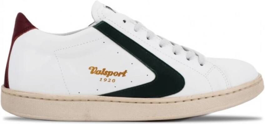 Valsport 1920 Heren Sneaker Tournament Classic-VT1237M Wit Blauw White Heren