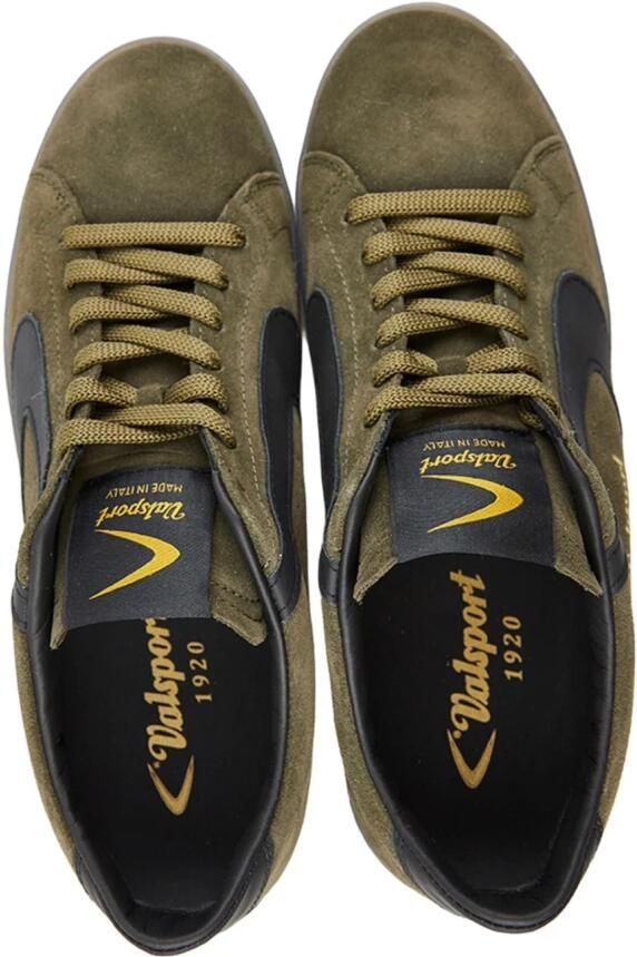 Valsport 1920 Groene Suede Sneaker Tourna t Model