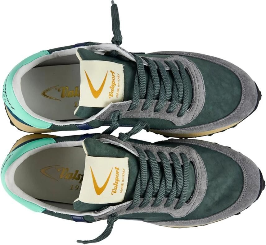 Valsport 1920 Vintage Nylon Sneaker Grijs Multicolor