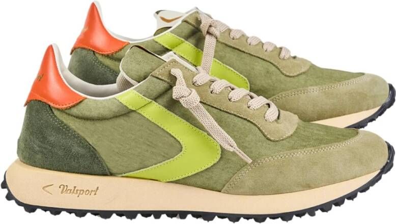 Valsport 1920 Vintage Nylon Sneaker Groen Casual