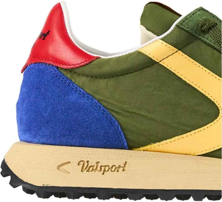 Valsport 1920 Vintage Nylon Sneaker Groen Multicolor