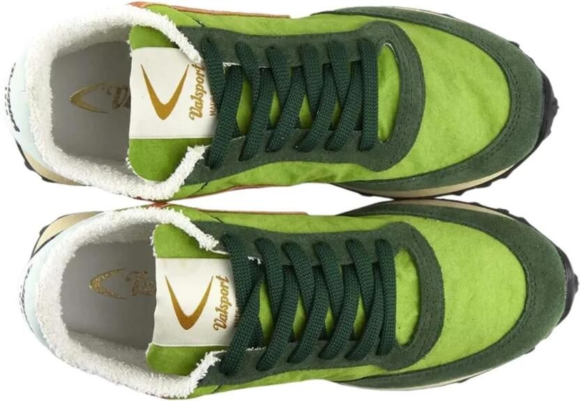 Valsport 1920 Vintage Suede Nylon Sneakers Groen - Foto 2