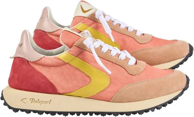 Valsport 1920 Vintage Nylon Heritage Sneakers Orange