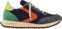 Valsport 1920 Vintage Nylon Sneaker Blauwe Nacht - Thumbnail 1