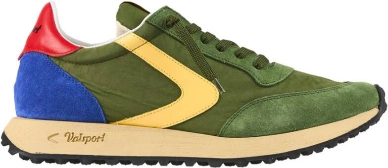Valsport 1920 Vintage Nylon Sneaker Groen Multicolor