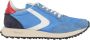 Valsport 1920 Vintage Nylon Sneakers Blauw Leer - Thumbnail 1