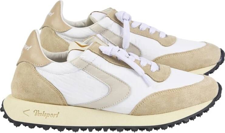 Valsport 1920 Wit Beige Ripstop Hardloopschoenen