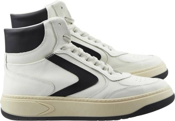 Valsport 1920 Wit Zwart Mid-Top Sneakers