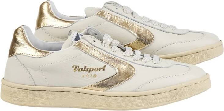Valsport 1920 Witgoud Gelamineerde Stijlvolle Sneakers