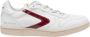 Valsport 1920 Witte en Bordeaux Leren Schoen Wit Heren - Thumbnail 1