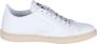 Valsport 1920 Witte leren sneakers met boemerangdetail - Thumbnail 1