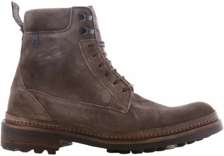 Van Bommel Ankle Boots Bruin Heren