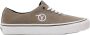 Vans Suède Leren Sneakers Ronde Neus Vetersluiting Beige Heren - Thumbnail 1