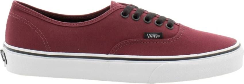 Vans Authentieke lage veterschoenen Red Heren