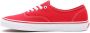 Vans Rode UA Authentic Lage Sneakers Red - Thumbnail 1