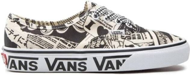 Vans Authentieke Slip-On Strip Print Sneakers