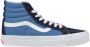 Vans Blauwe Leren Veterschoenen - Thumbnail 1