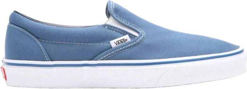 Vans Blauwe Slip-Ons zonder Veters Blauw Unisex