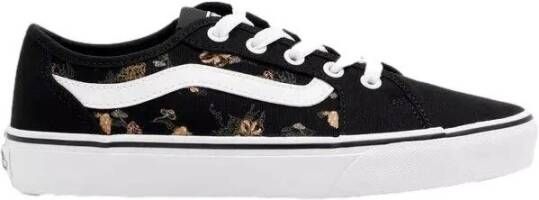 Vans Bloemen Decon Sneakers Black Dames